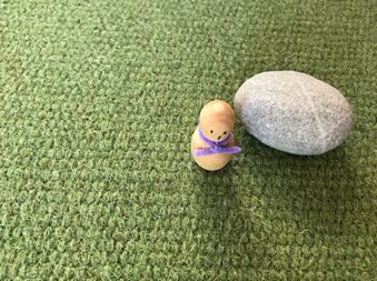 1-1 session - dukke med det der fylder.